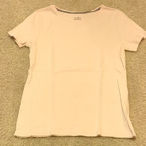 croft & barrow Women's Light Peach Tee